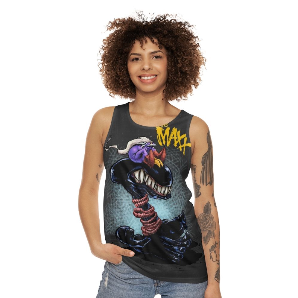 Unisex 90s grunge style tank top - women