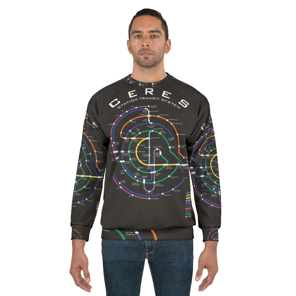 Ceres unisex cotton sweatshirt - men