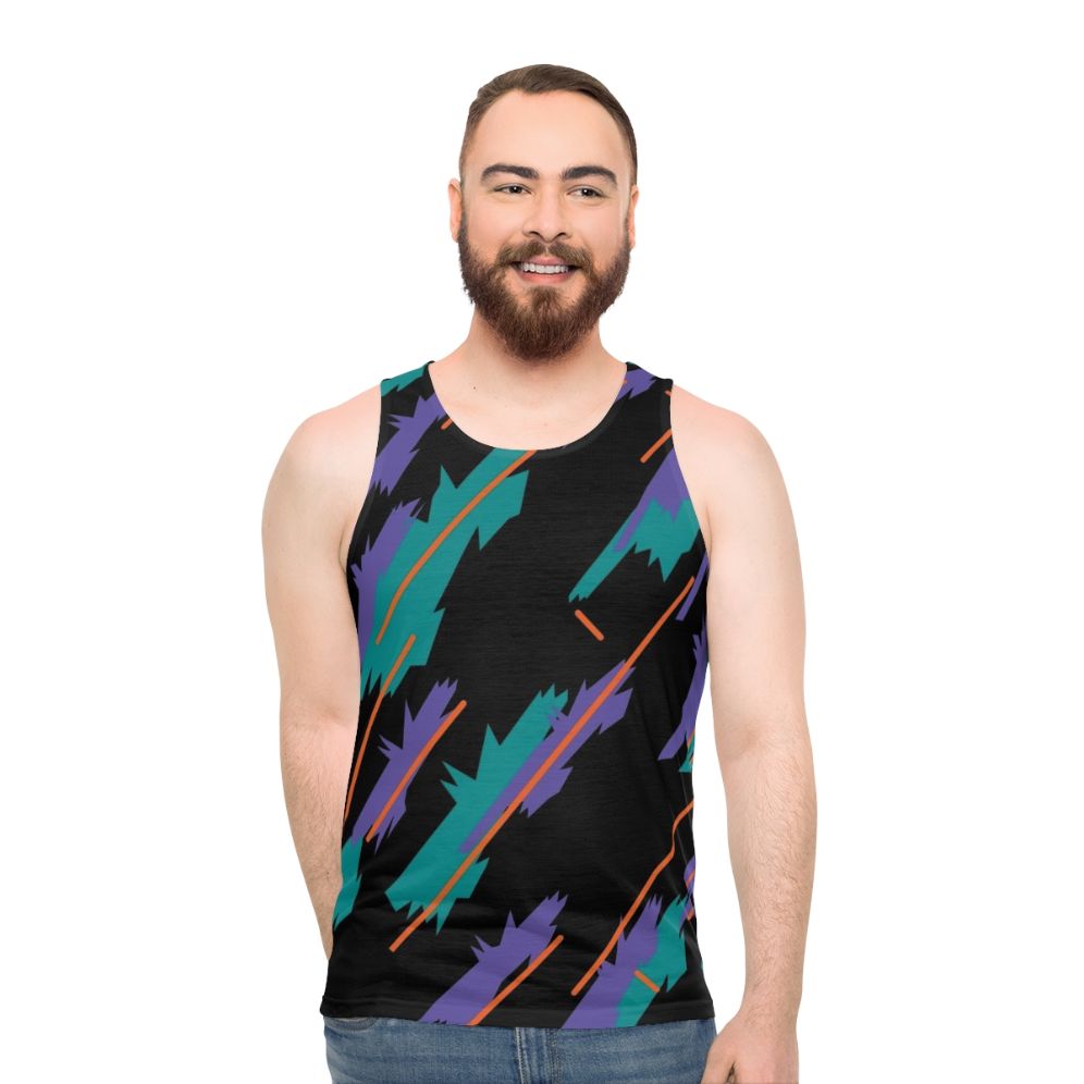 HKS Tribute Livery Pattern Unisex Tank Top - men