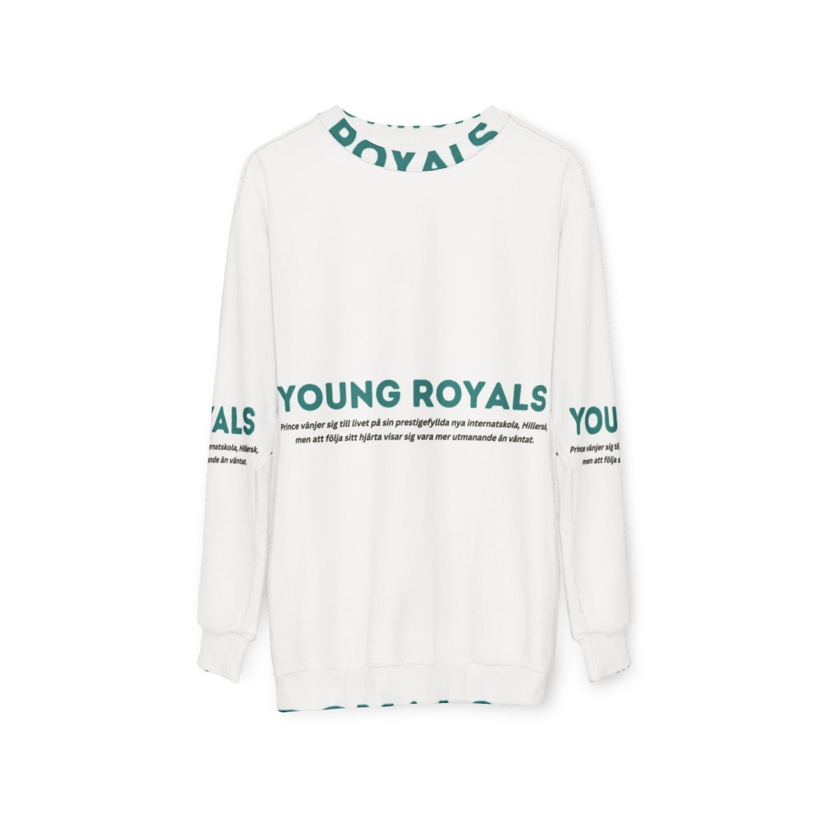 Young Royals Netflix Sweatshirt featuring Edvin Ryding and Omar Rudberg - hanging