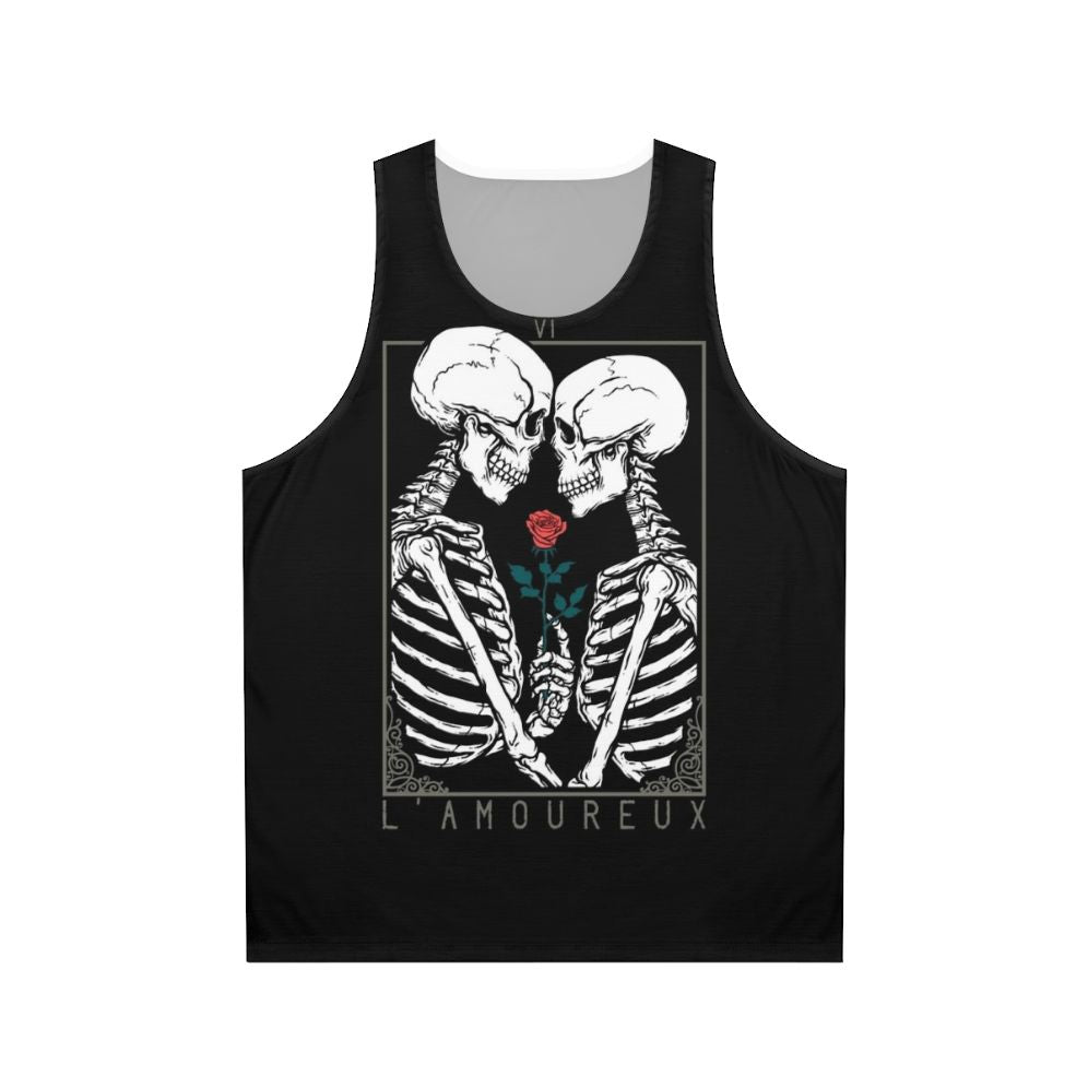 Unisex Lovers Tarot Tank Top