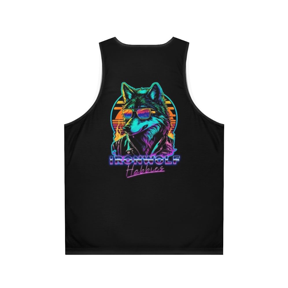 Retro Unisex Tank Top for Warhammer 40k Hobbyists - Back