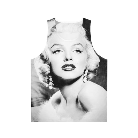 Vintage Marilyn Monroe Black and White Tank Top