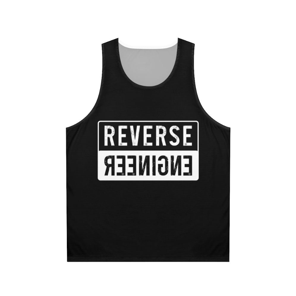 Reverse engineer unisex tank top