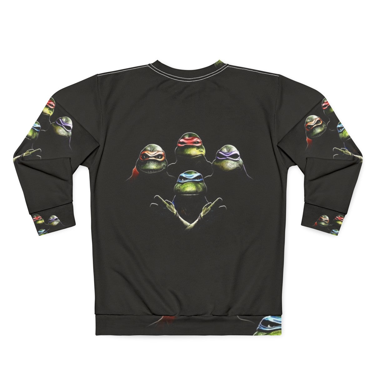 Queen Ninja Turtles Parody TMNT Sweatshirt - Back