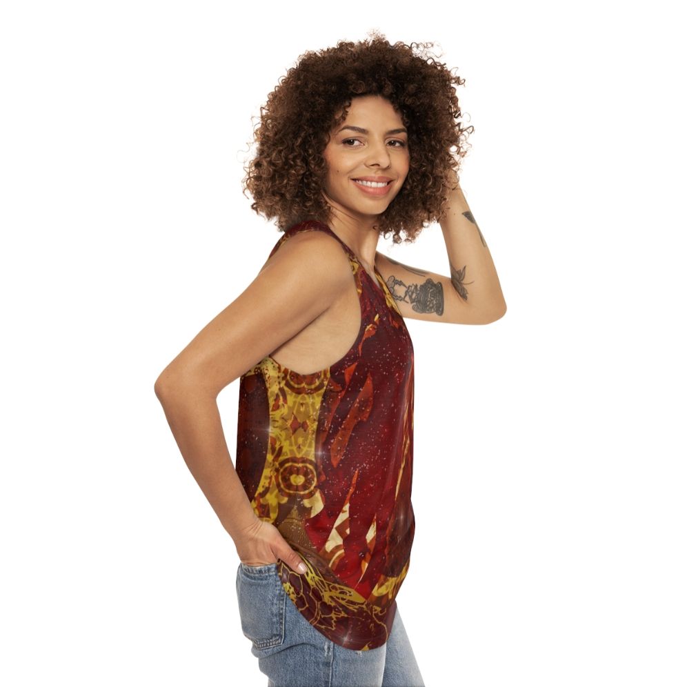 RWBY Pyrrha Nikos Anime Unisex Tank Top - women side