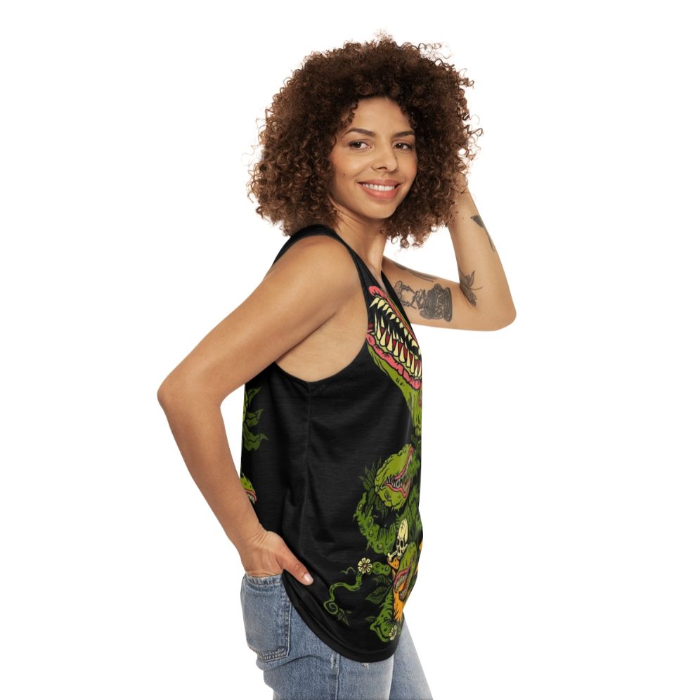 Venus Fly Trap Unisex Tank Top - women side