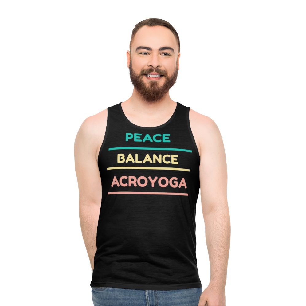 Acroyoga Yoga Unisex Tank Top - men