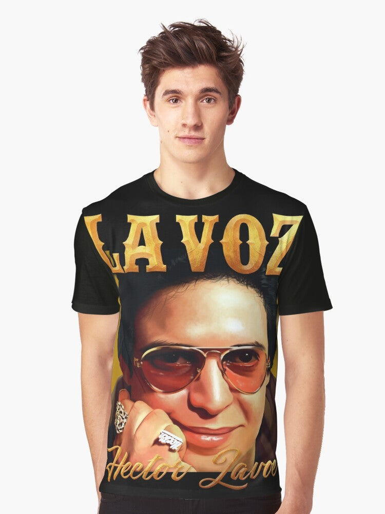 Hector Lavoe 'La Voz' Puerto Rico Graphic T-Shirt - Men