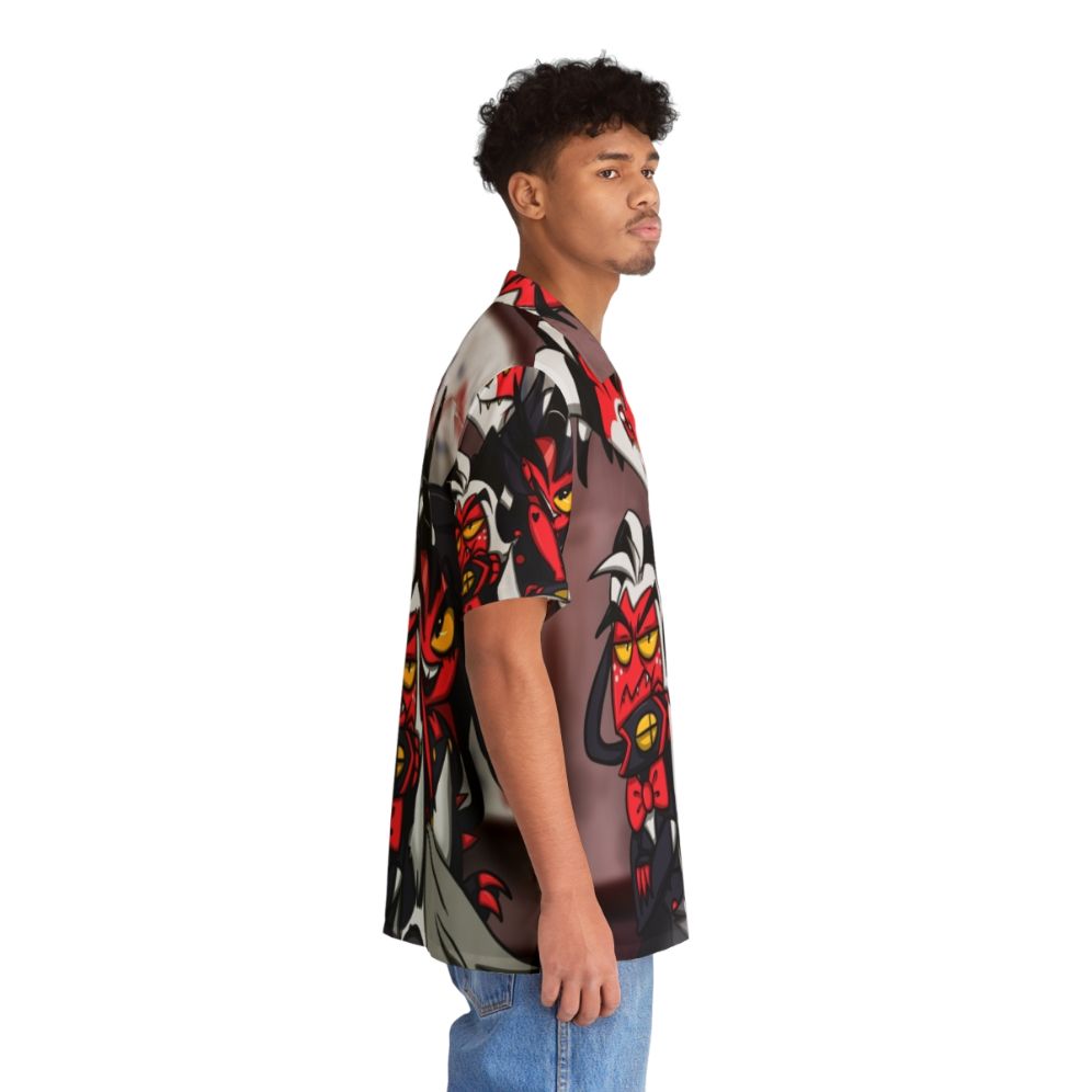 Helluva Boss Hawaiian Shirt with Cartoon Characters - People Pight