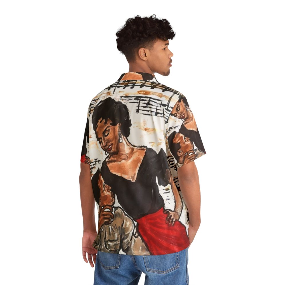 Vintage Inspired "Carmen Jones" Hawaiian Shirt - People Back