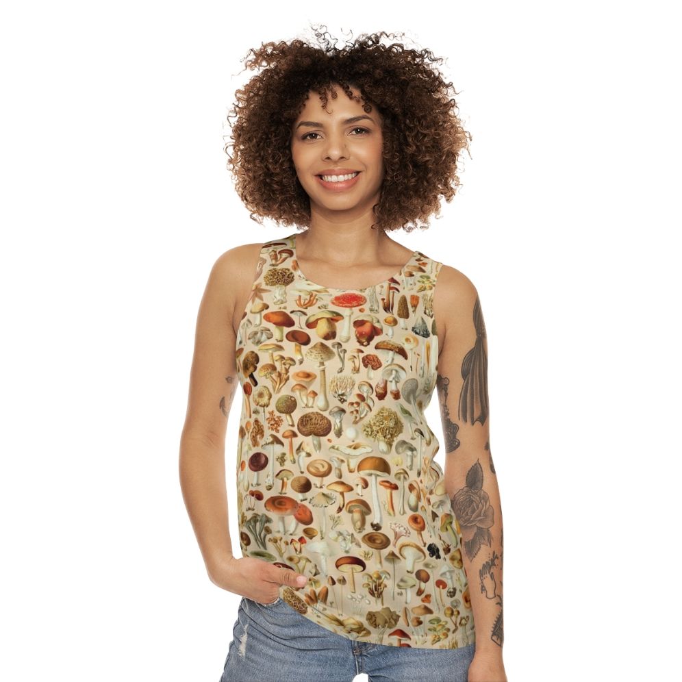 Vintage Mushroom Designs Unisex Tank Top - women