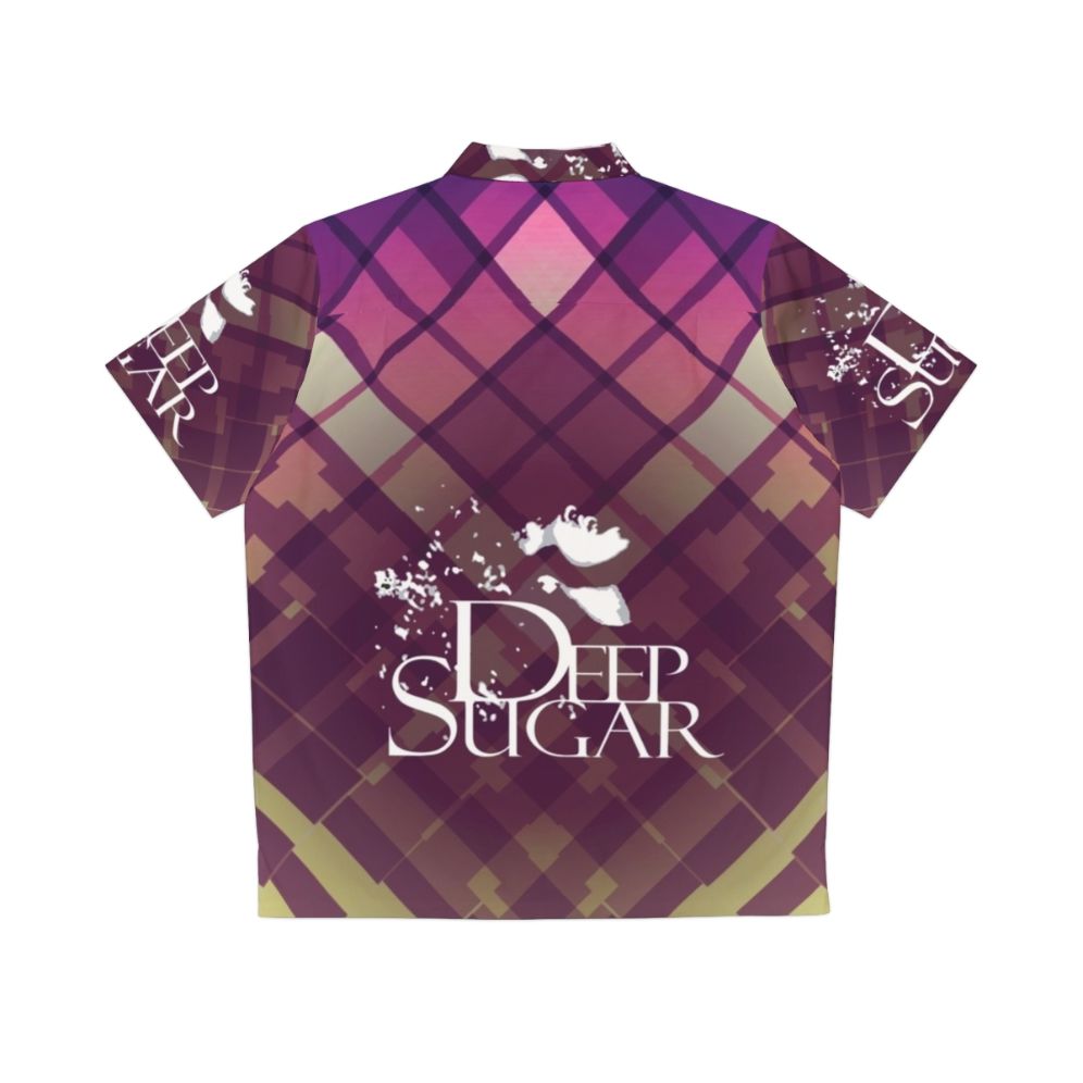 Deep Sugar Hawaiian Shirt - Vibrant Nightlife and House Music Vibes - Back