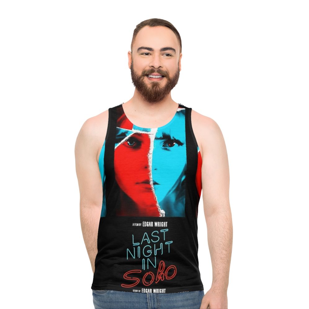 Last Night in Soho Unisex Horror Thriller Tank Top - men