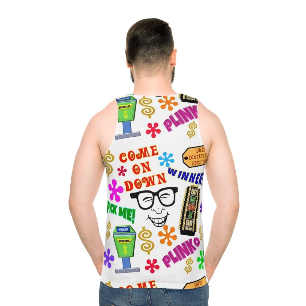 The Price Is Right Game Show Unisex Tank Top - men back