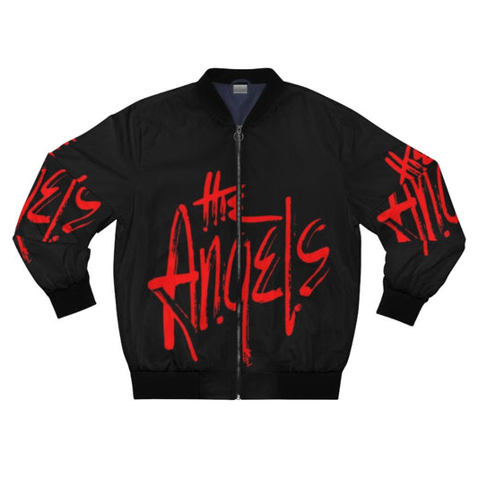 The Angels Band vintage-style bomber jacket with band logo