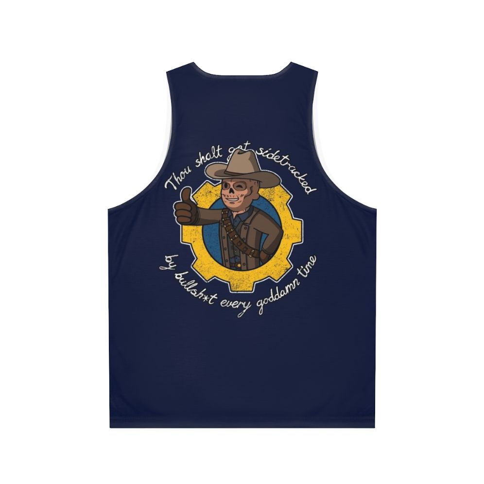 Ghoul Lover Fallout Gaming Tank Top - Back