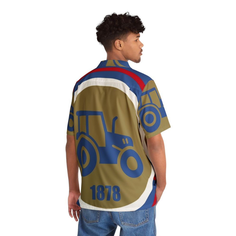 Tractor Boys Hawaiian Shirt for Ipswich Town Football Fans - People Back