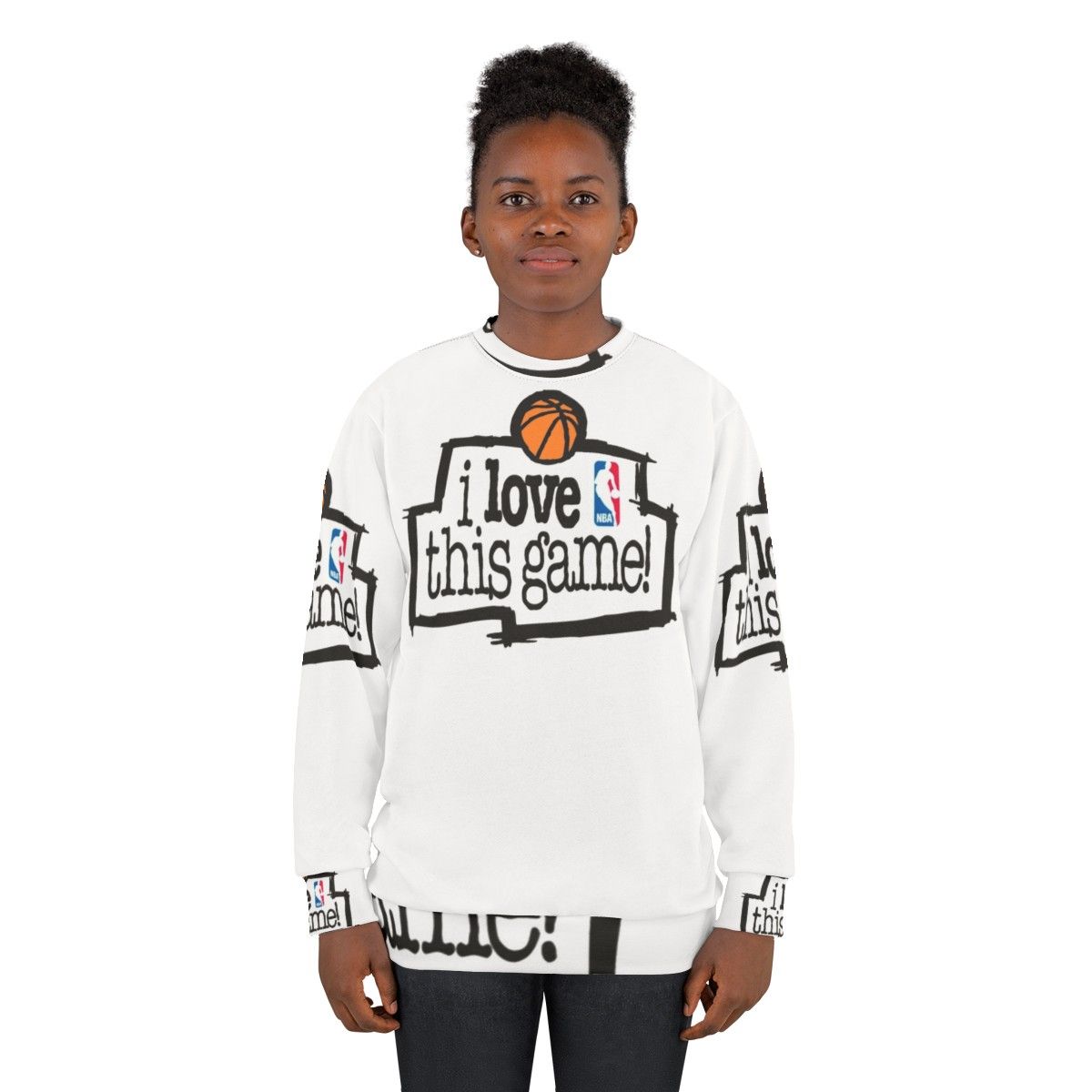 "I Love This Game" Sports Sweatshirt - women