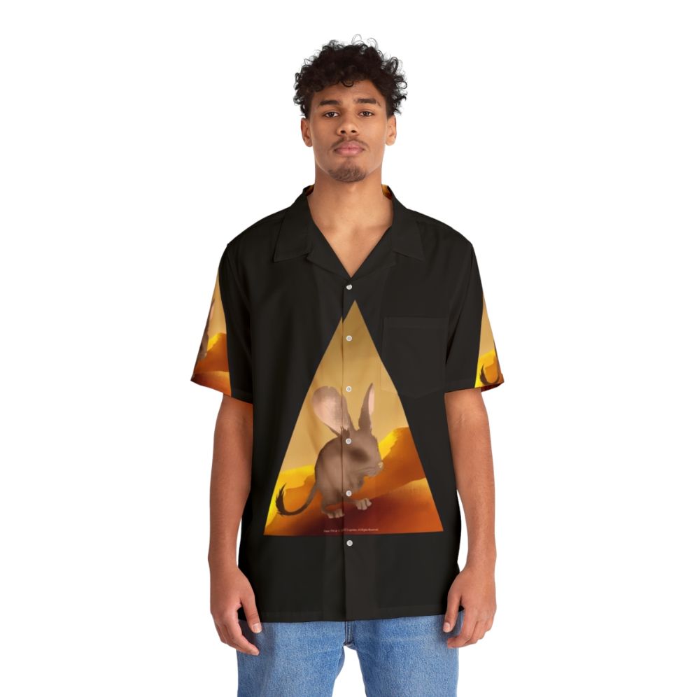 Kangaroo Mouse Dune Hawaiian Shirt - People Front