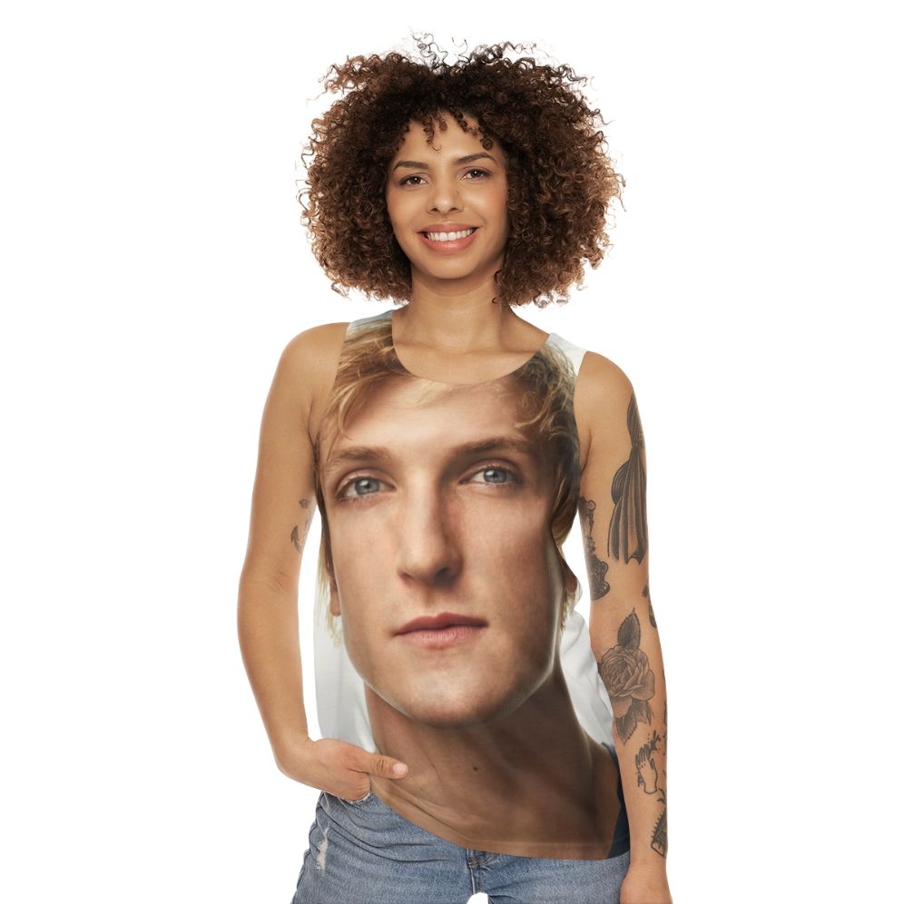 Logan Paul Unisex Celebrity Tank Top - women