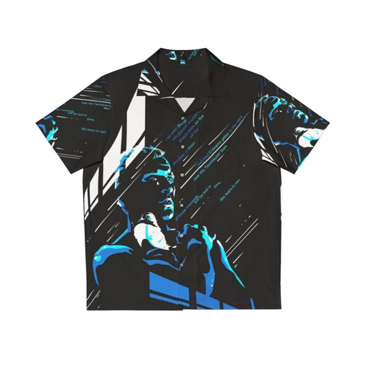 Blade Runner inspired "Like Tears in Rain" Hawaiian shirt