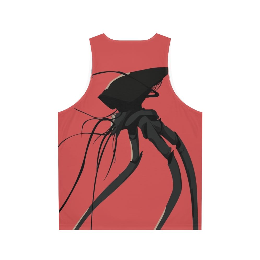 War of the Worlds Unisex Sci-Fi Graphic Tank Top - Back