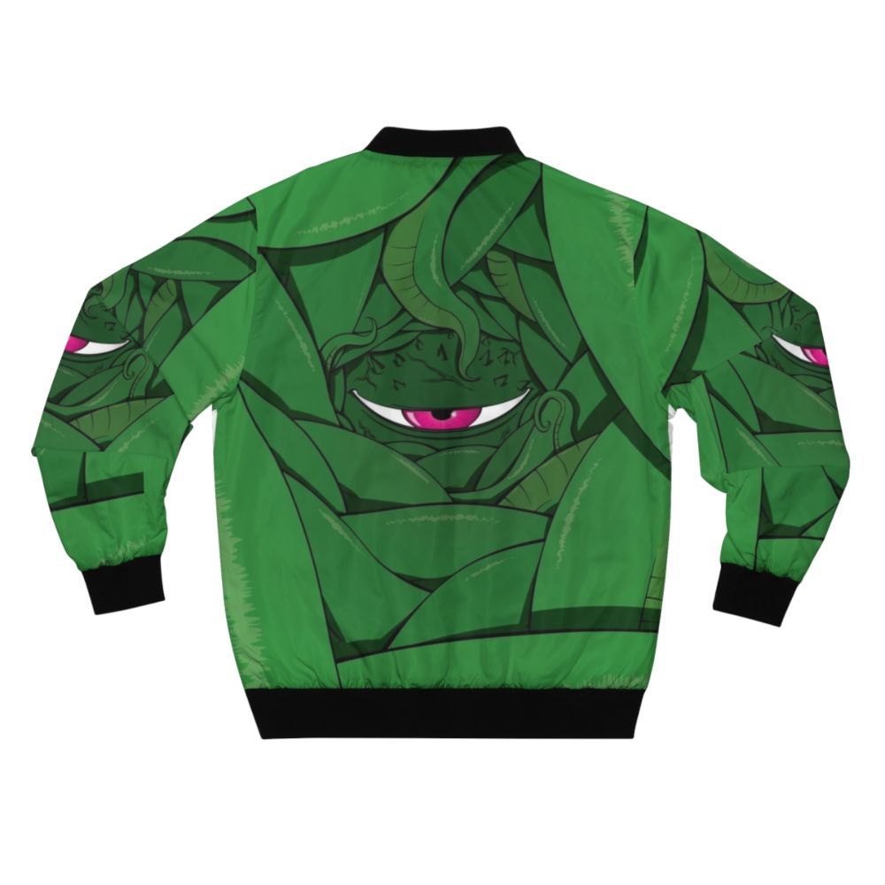 Shuma Gorath Marvel cosmic horror-themed bomber jacket - Back