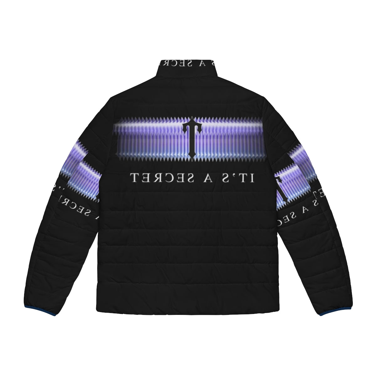 Trapstar classic black or purple puffer jacket - Back