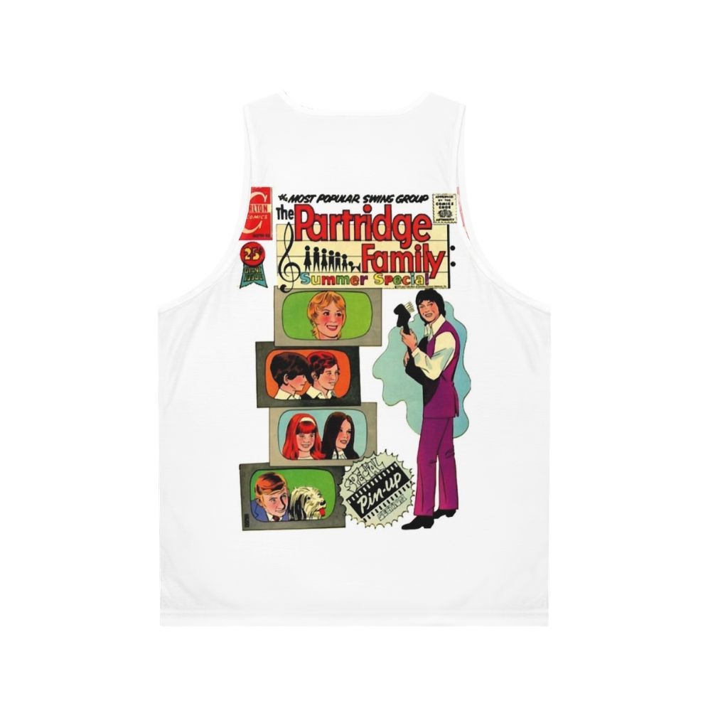 Partridge Family Retro Unisex Tank Top - Back