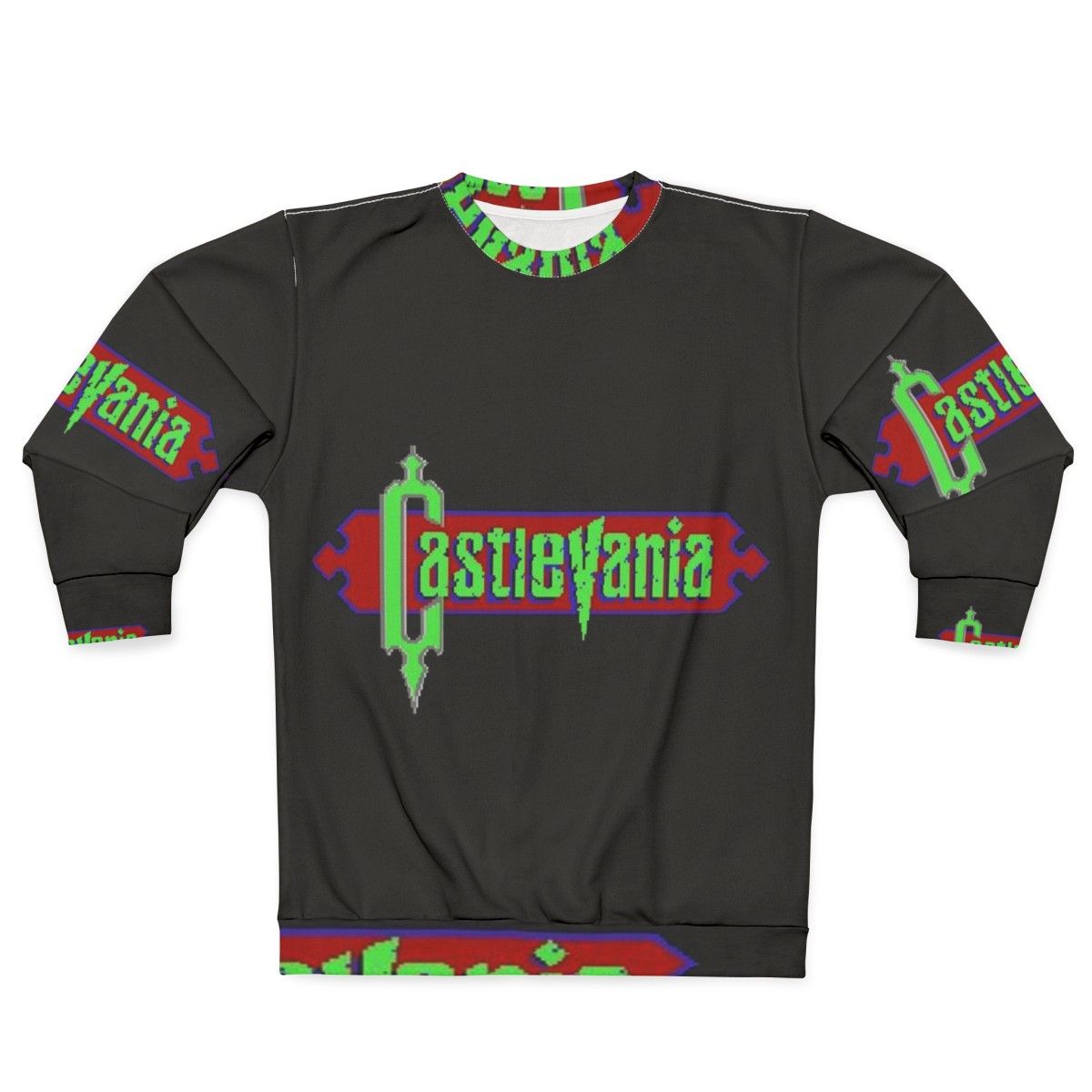 Castlevania gaming sweatshirt with iconic horror and action-adventure design