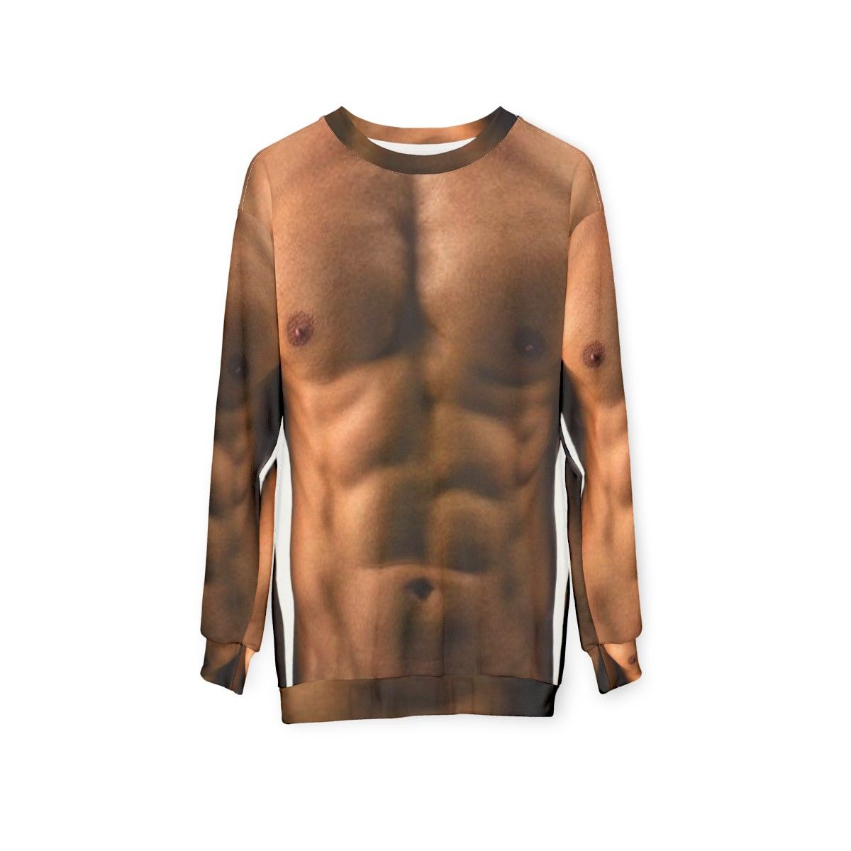 Muscle Man Bodybuilder 6 Pack Abs Sweatshirt - hanging