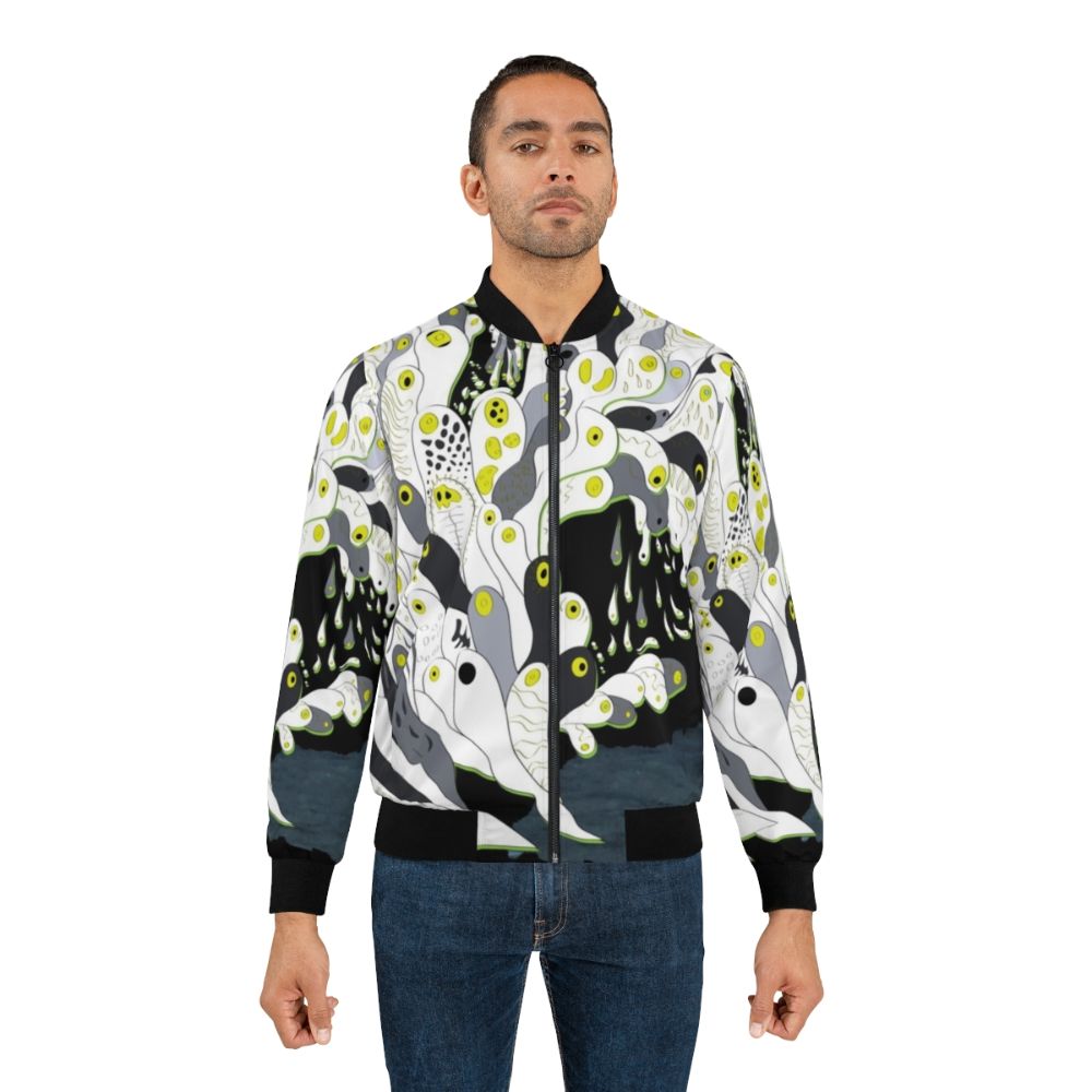 Melt Banana Japanese Bomber Jacket in Fetch Design - Lifestyle