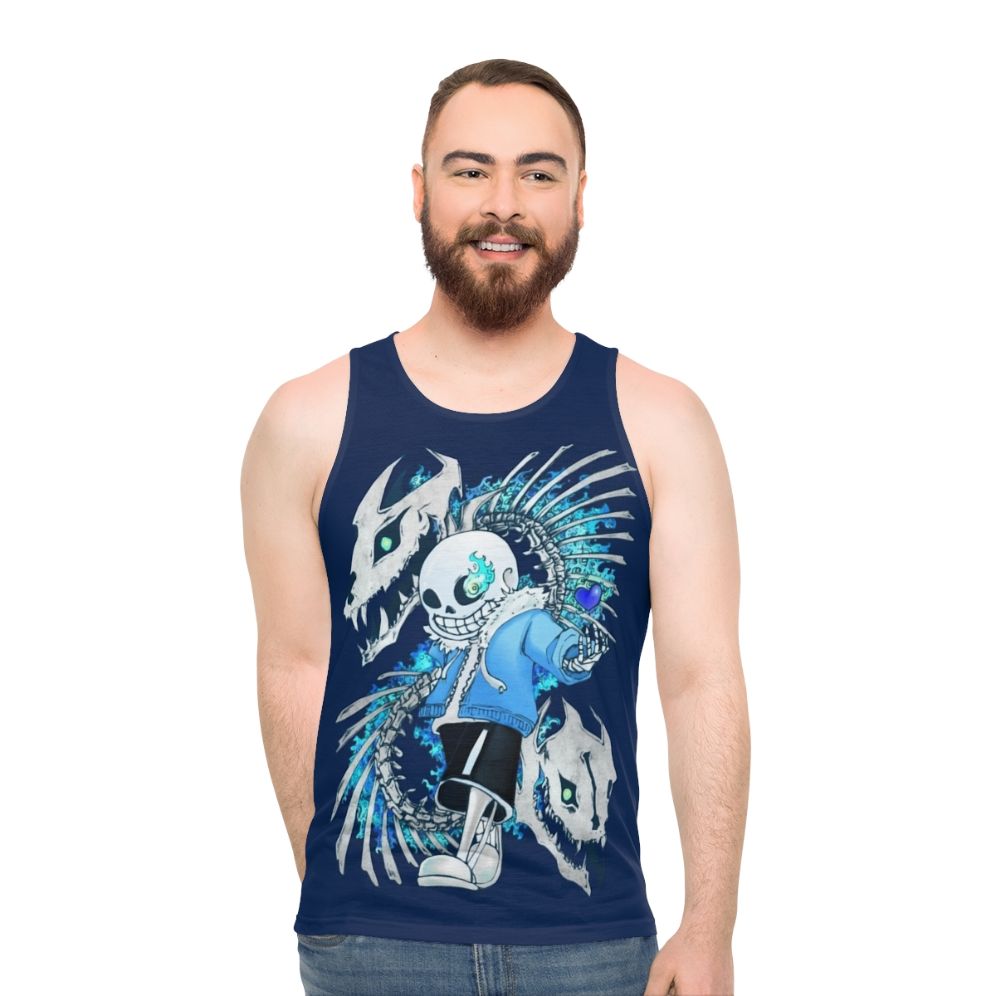 Undertale Sans Unisex Tank Top - men