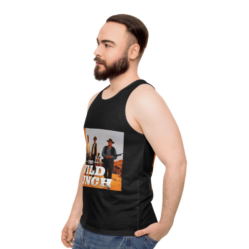 Retro The Wild Bunch movie-inspired unisex tank top - men side