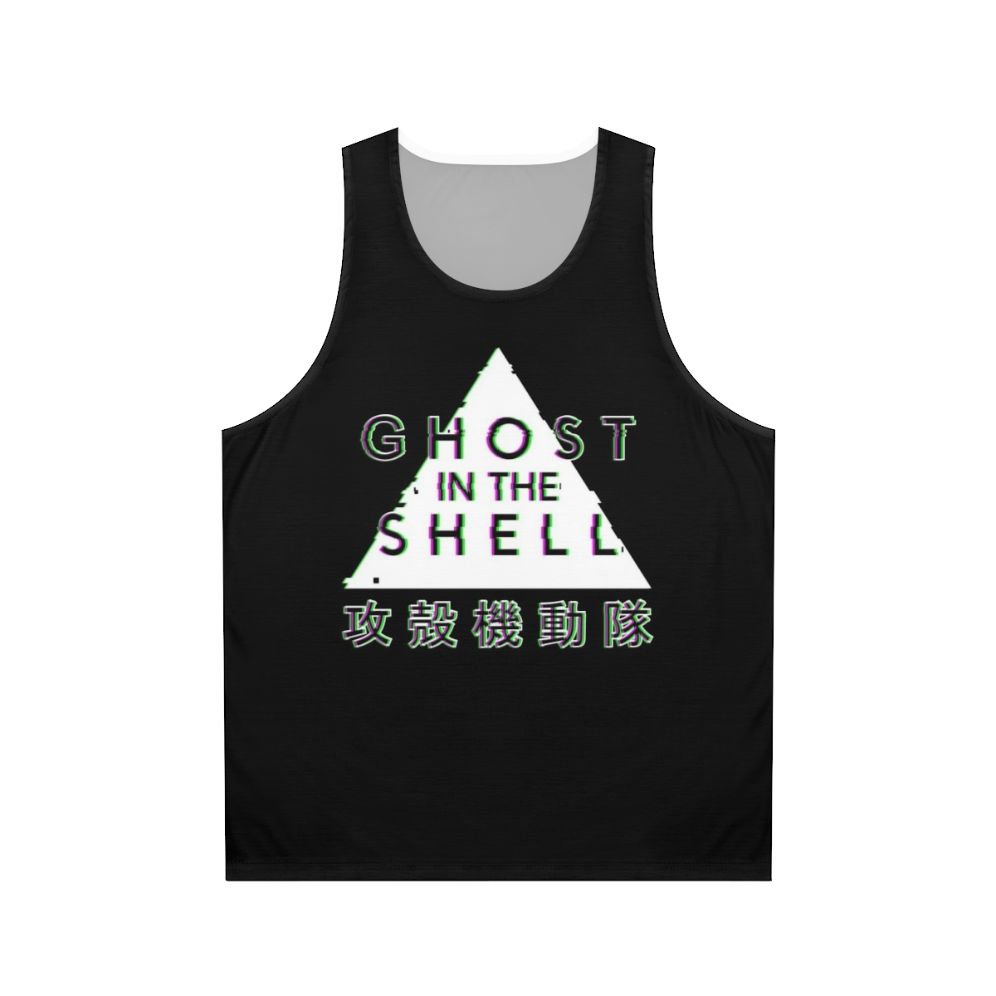 Ghost in the Shell Glitch Unisex Tank Top