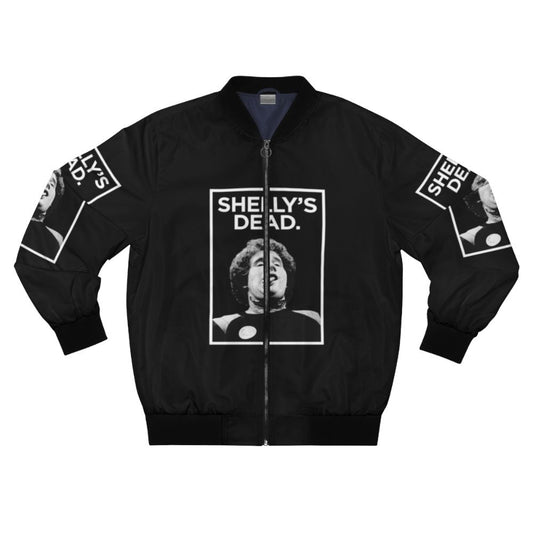 Friday the 13th Shelly Bomber Jacket with Horror Movie Inspired Design