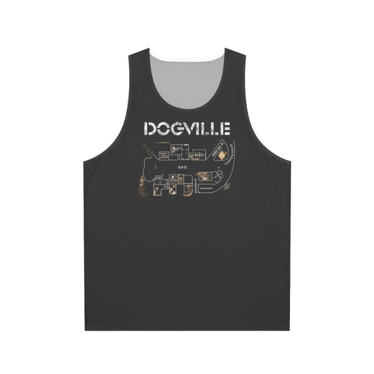 Dogville District Map Unisex Tank Top