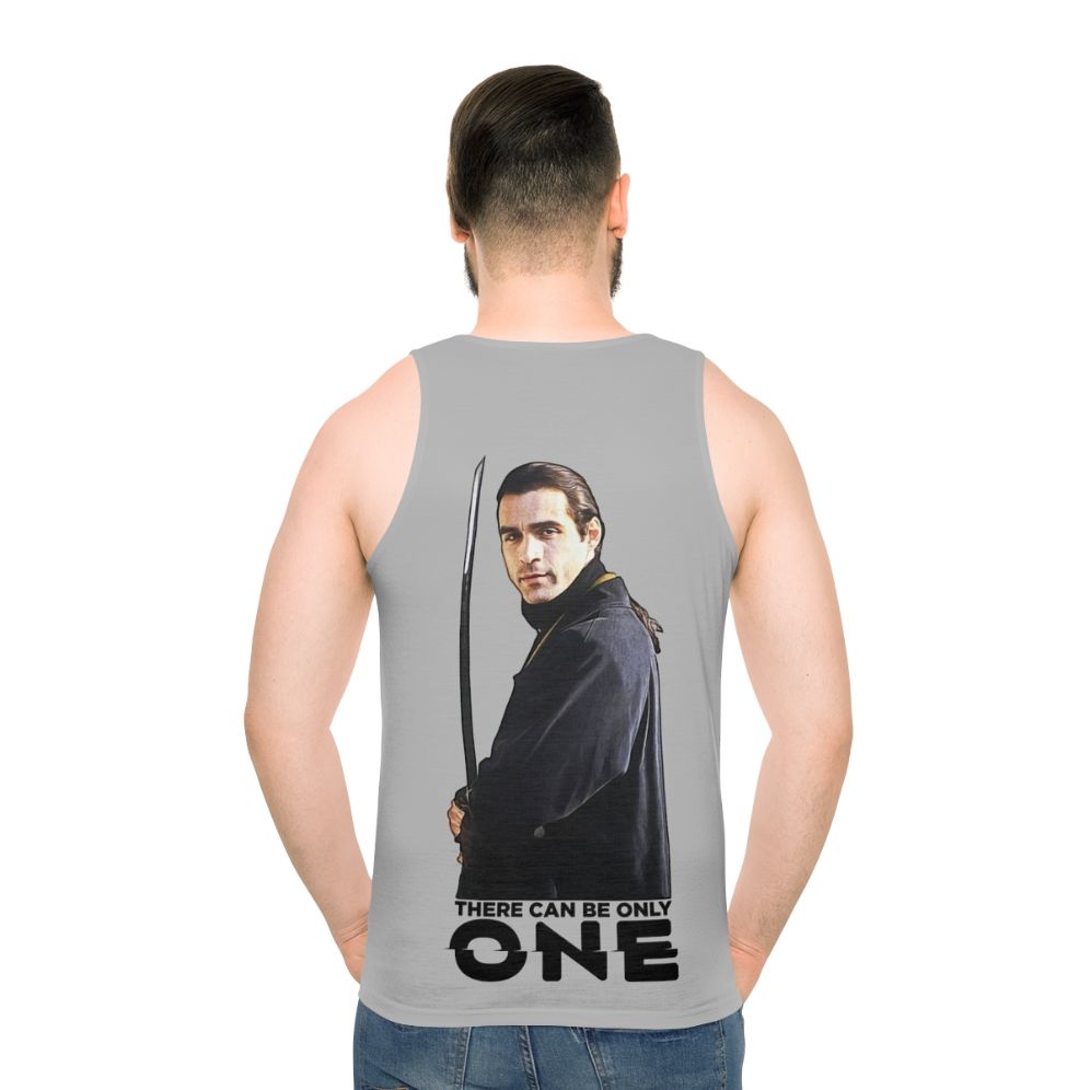 Unisex Highlander "There Can Be Only One" Tank Top - men back