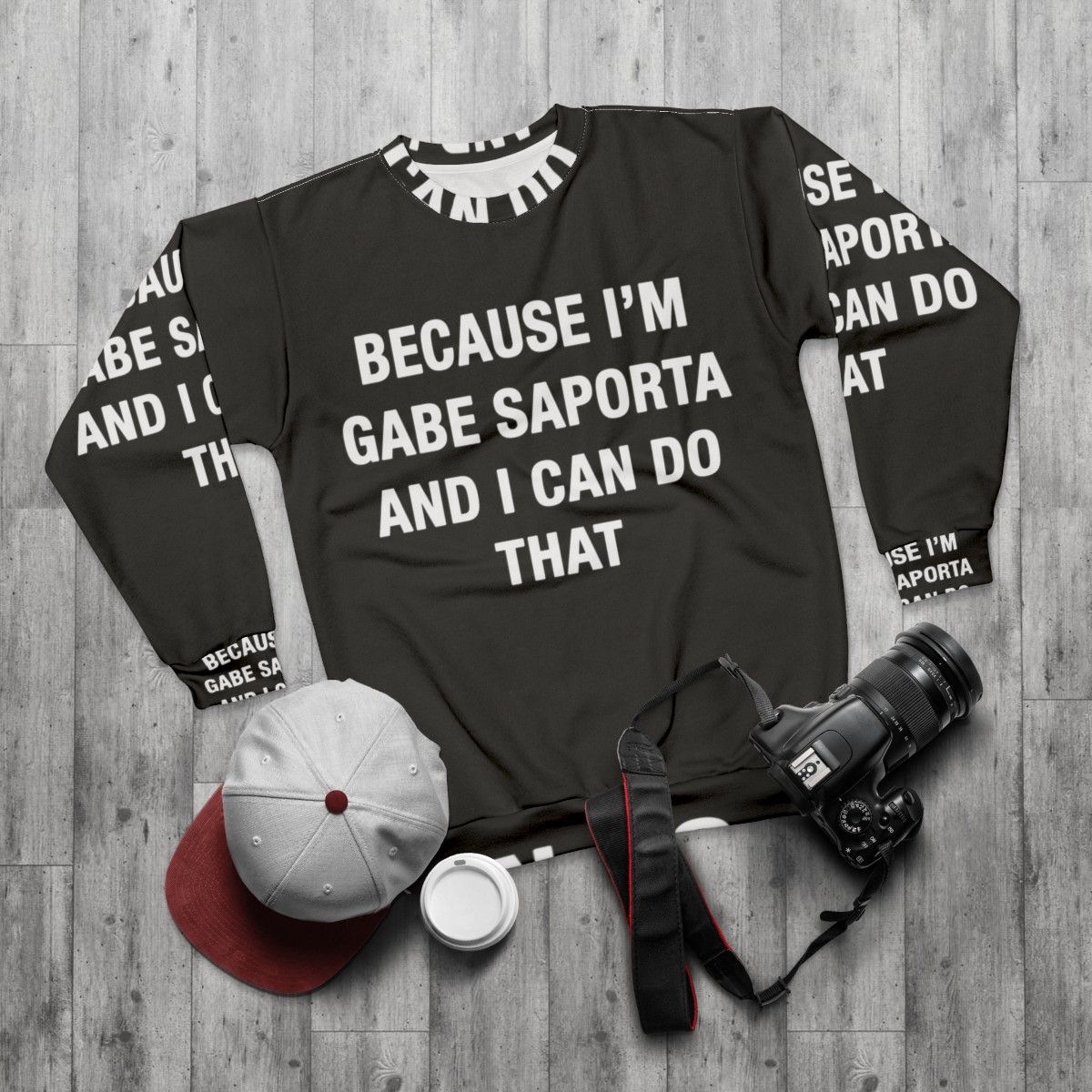 Cobra Starship Gabe Saporta Sweatshirt - flat lay