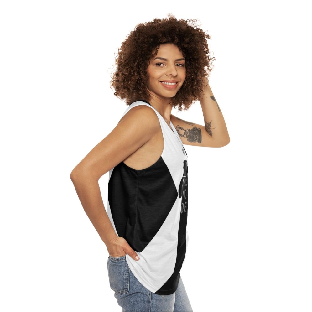 The X-Files 'Trust No One' Unisex Tank Top - women side