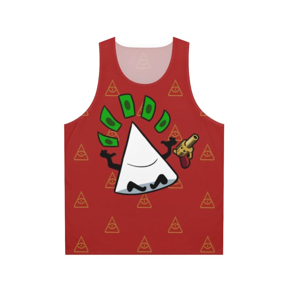 Unisex tank top with Nuclear Throne inspired Yung Venuz design