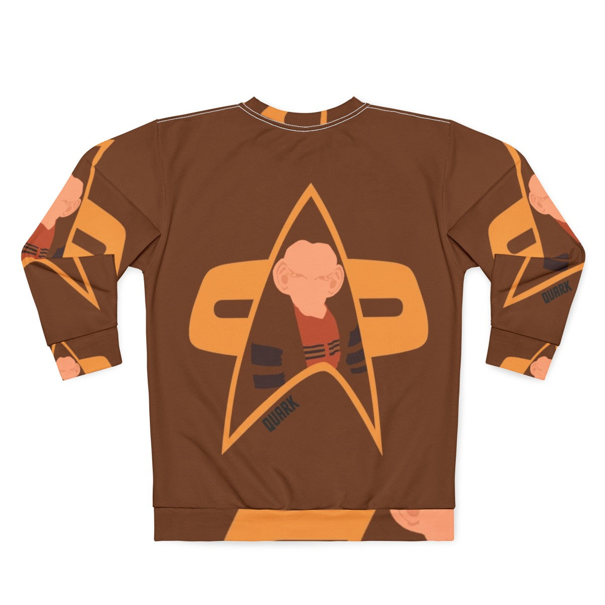 Quark Star Trek Deep Space Nine Vintage Sweatshirt - Back