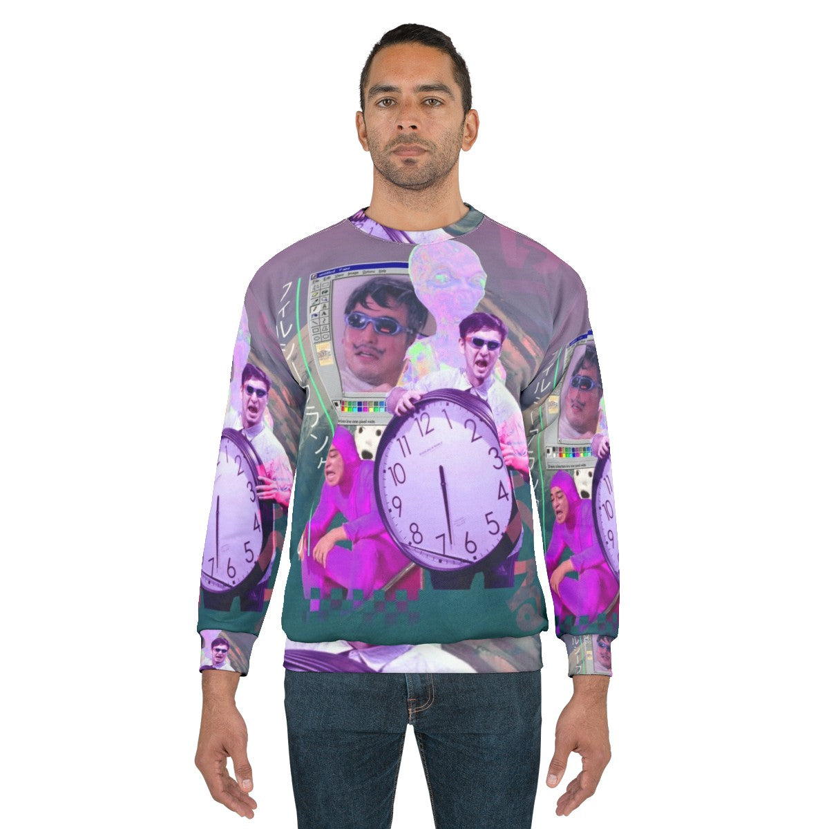 Filthy Frank 420 Vaporwave Sweatshirt - men