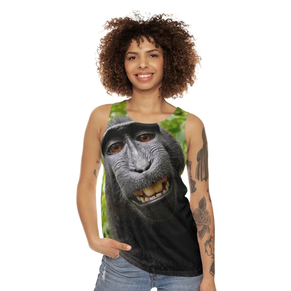 Monkey Unisex Tank Top - women