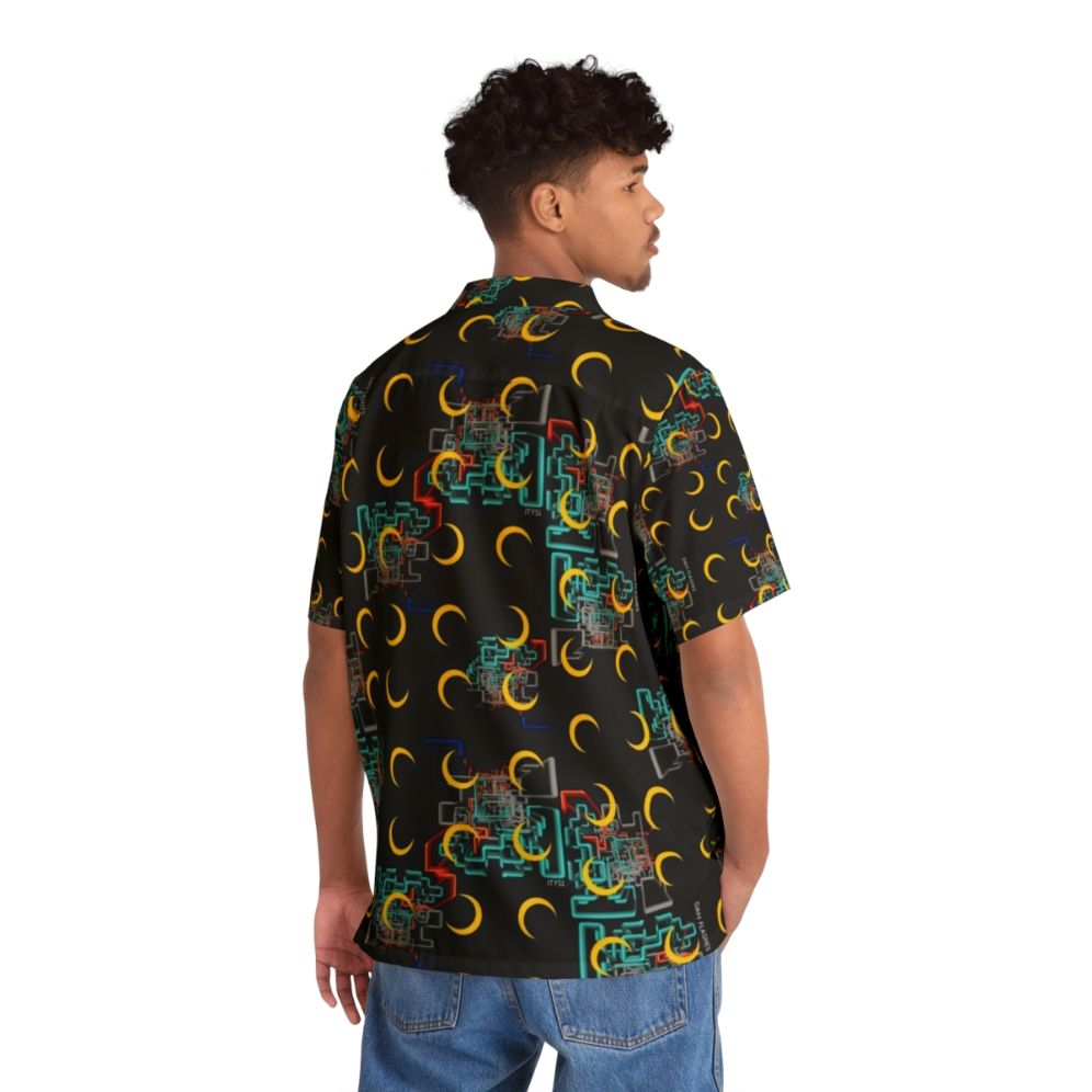 Dan Flashes Hawaiian Shirt with Unique Pattern - People Back