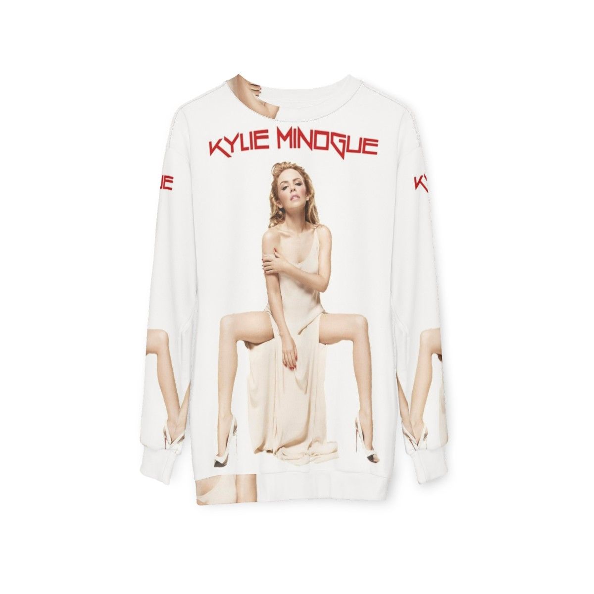 Kylie Minogue Sweatshirt - Celebrity Merchandise - hanging