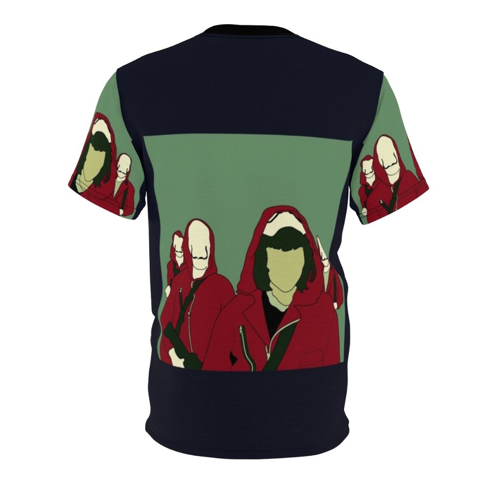 Money Heist La Casa De Papel Inspired T-Shirt - Back