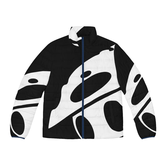 Hollow Knight Quirrel Mask Minimalist Puffer Jacket