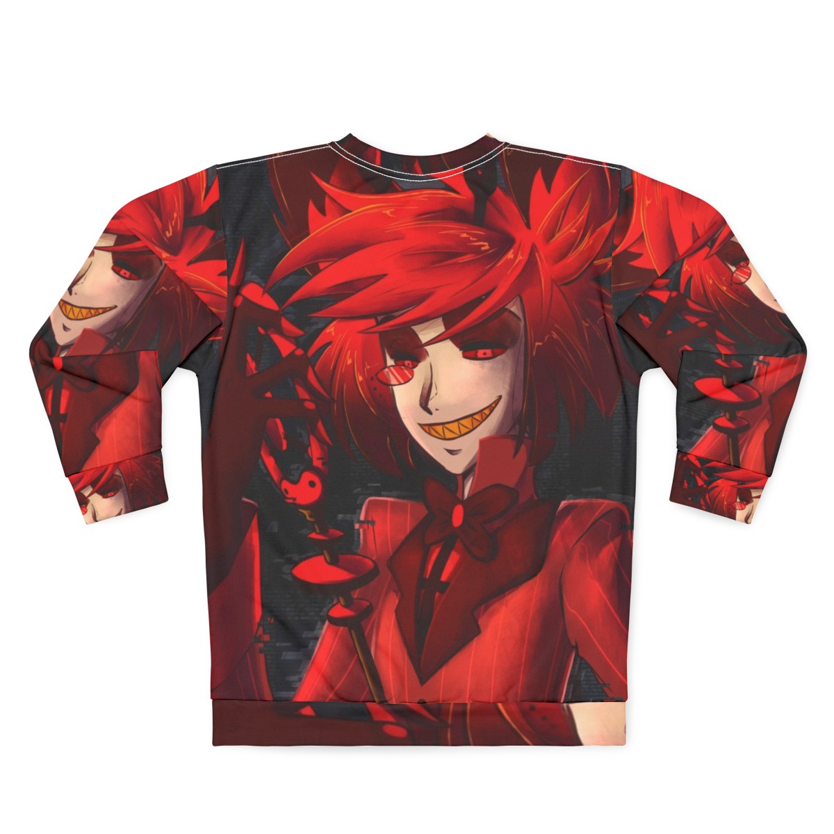 Hazbin Hotel Alastor Radio Demon Sweatshirt - Back